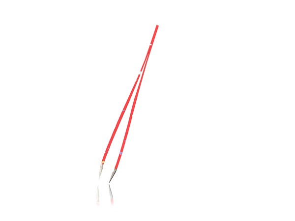 Tweezers Classic Action Painting Red