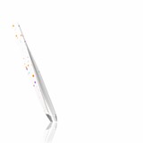 Tweezers Classic Action Painting White