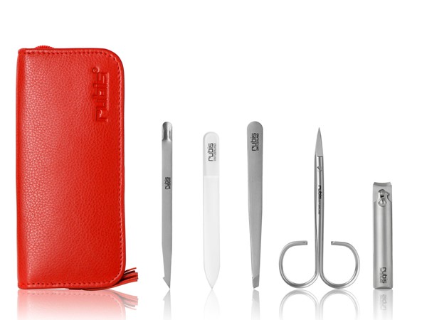 Red zipper case