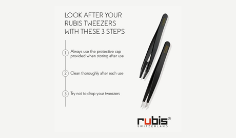 How to maximise the life of your Rubis tweezers