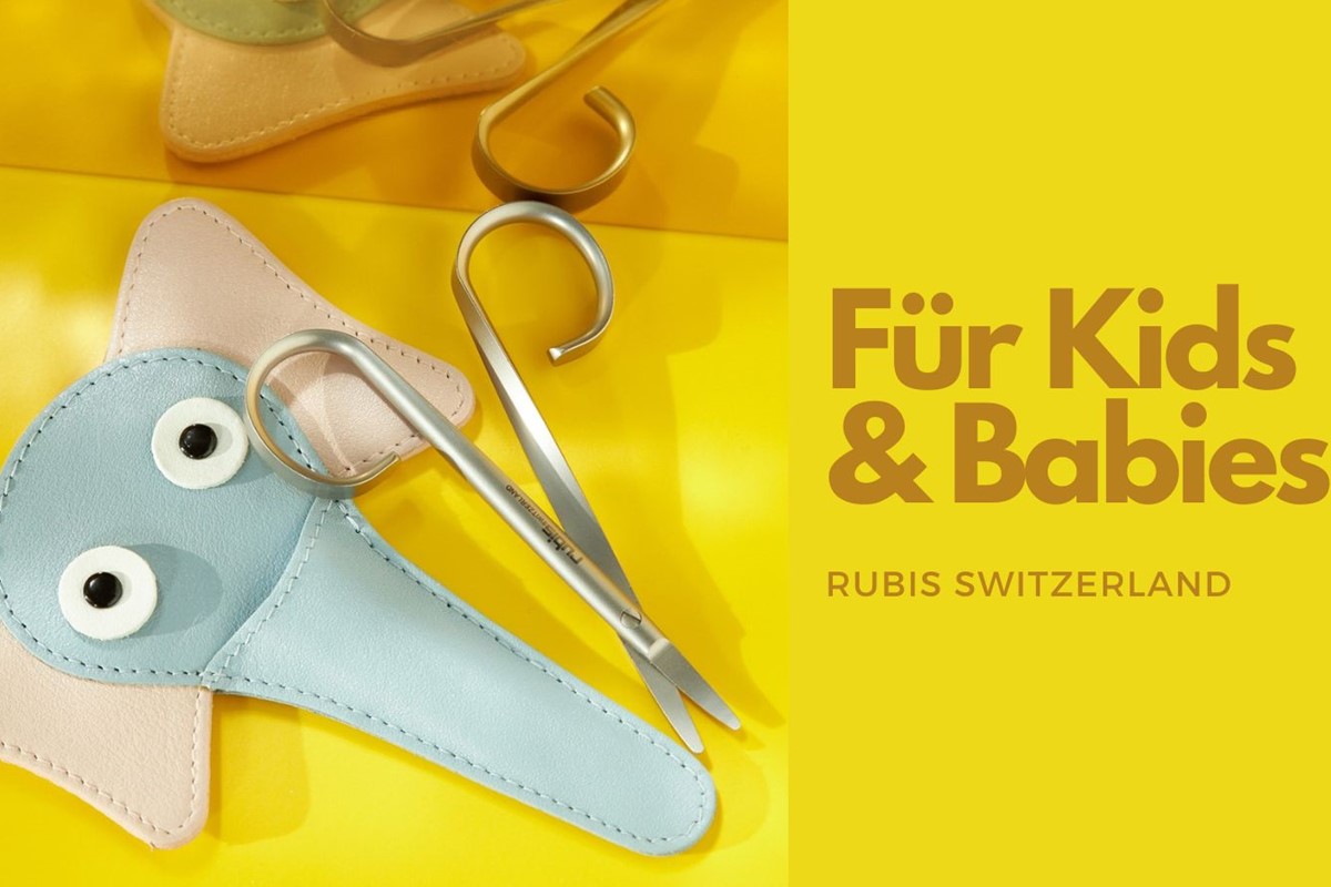 Sichere Pflege für kleine Kinder- und Babyhände: Das Elefantina-Etui von Rubis Switzerland