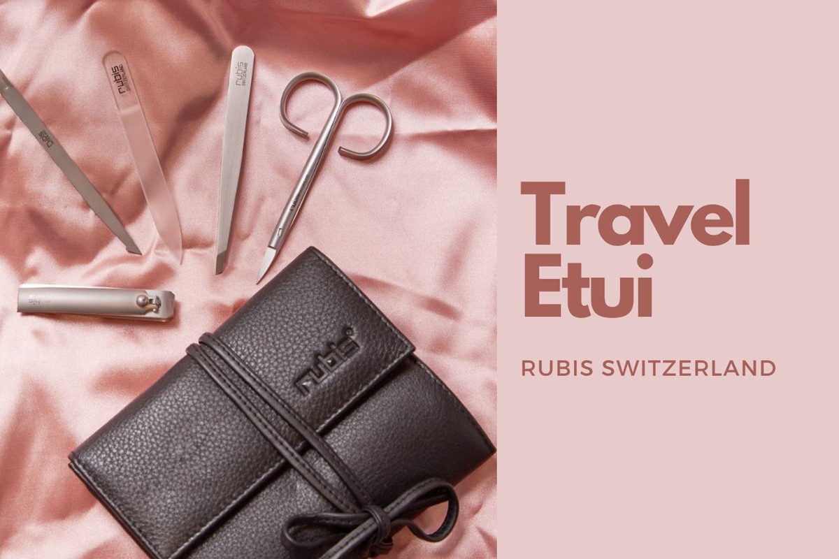 Praktisch, stilvoll, unverzichtbar: Das Rubis Travel Etui für Ihre Beauty-Routine unterwegs