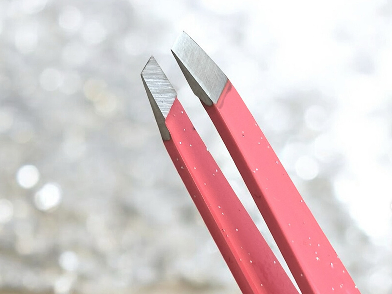 Glitter Pinzette Pink