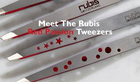 Red Inside Tweezers