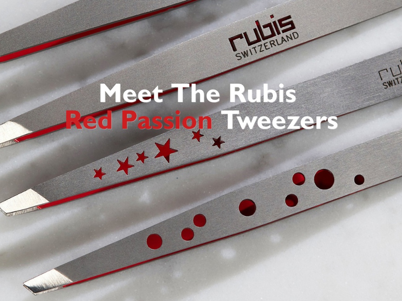 Red Inside Tweezers