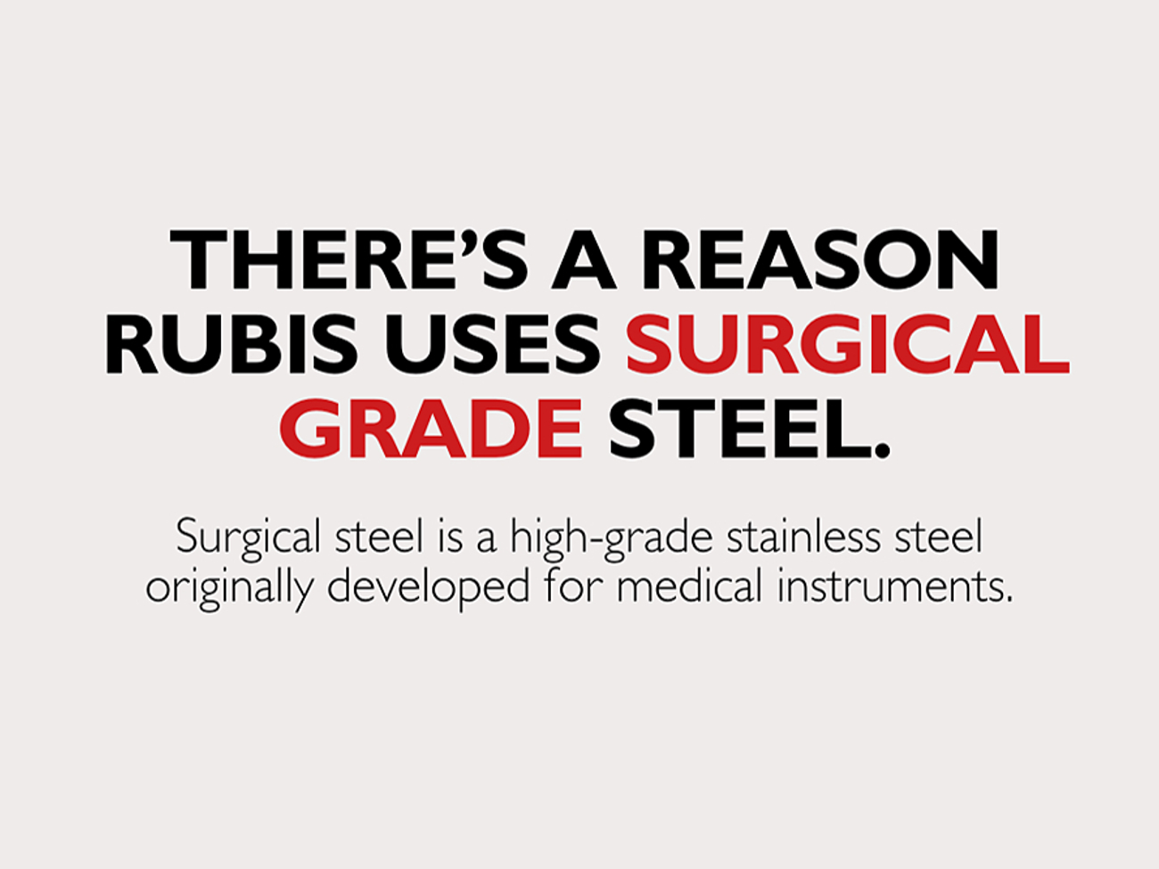 Rubis Chirurgenstahl