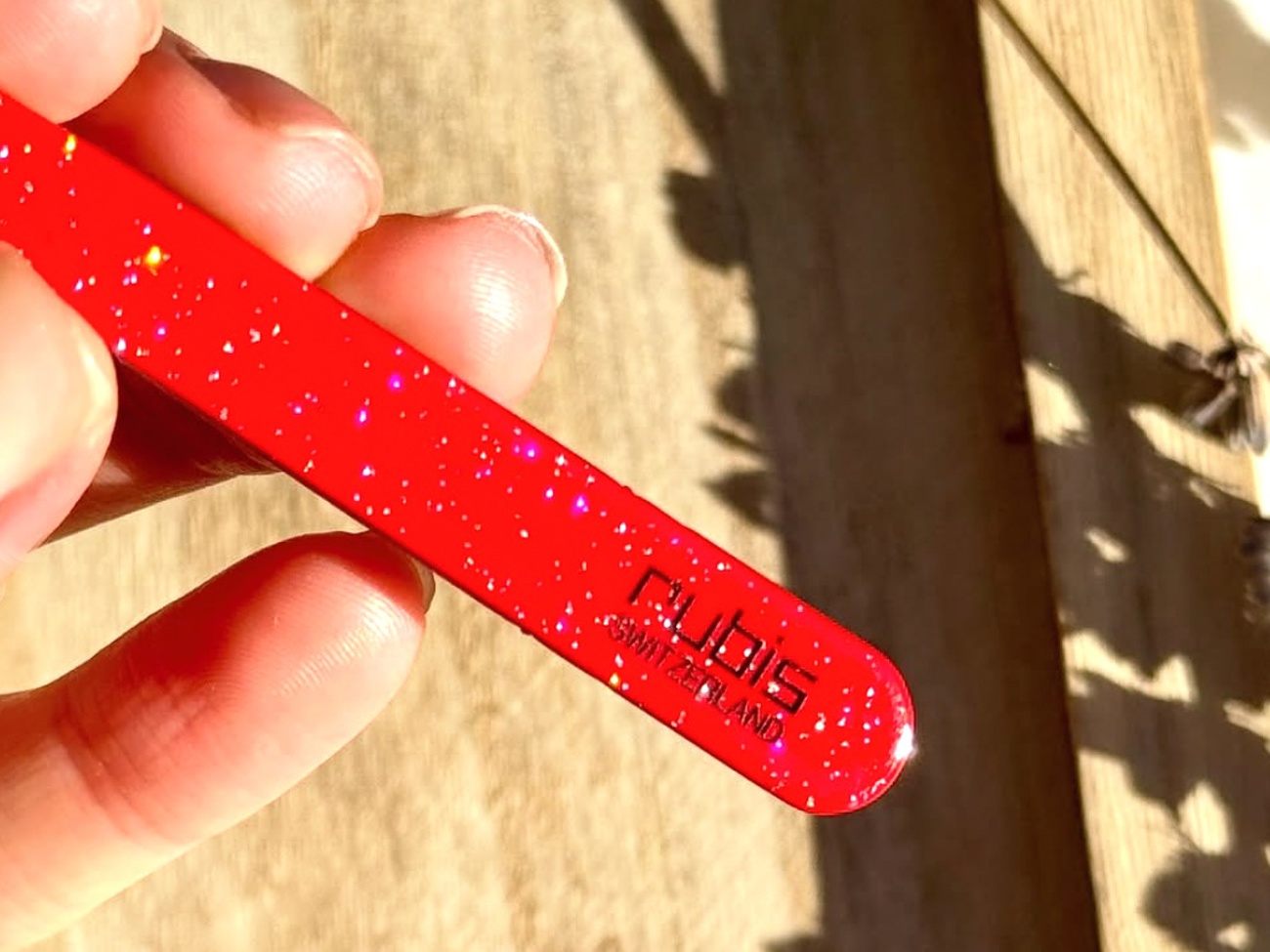 Rubis Glitter Red